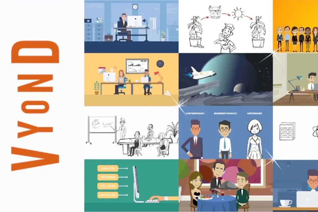 Crea vídeos animados con Vyond