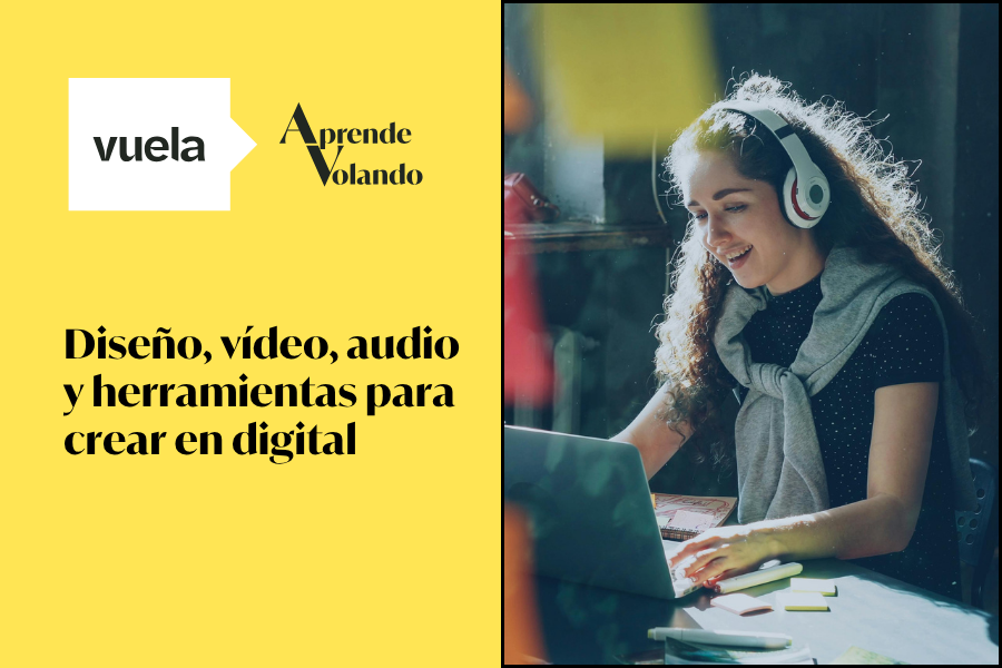 Mujer usando un portátil