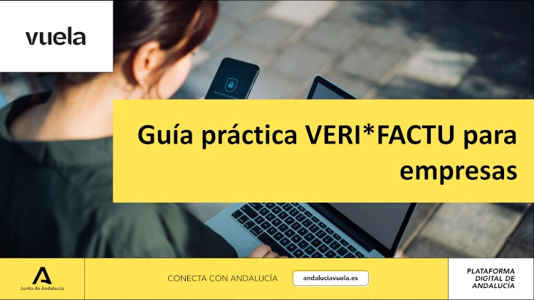 Portada de la publicación: Guía y recursos para adaptar tu empresa a Verifactu
